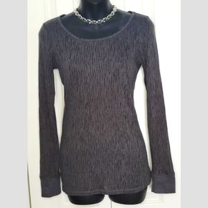 Express Burnout Long Sleeve Shirt Size S